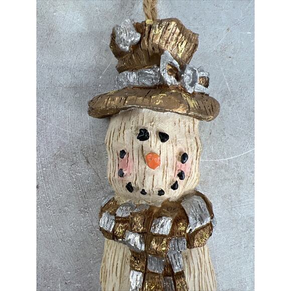 Vintage Snowman Ornament Wall‎ hanger - Picture 3 of 9